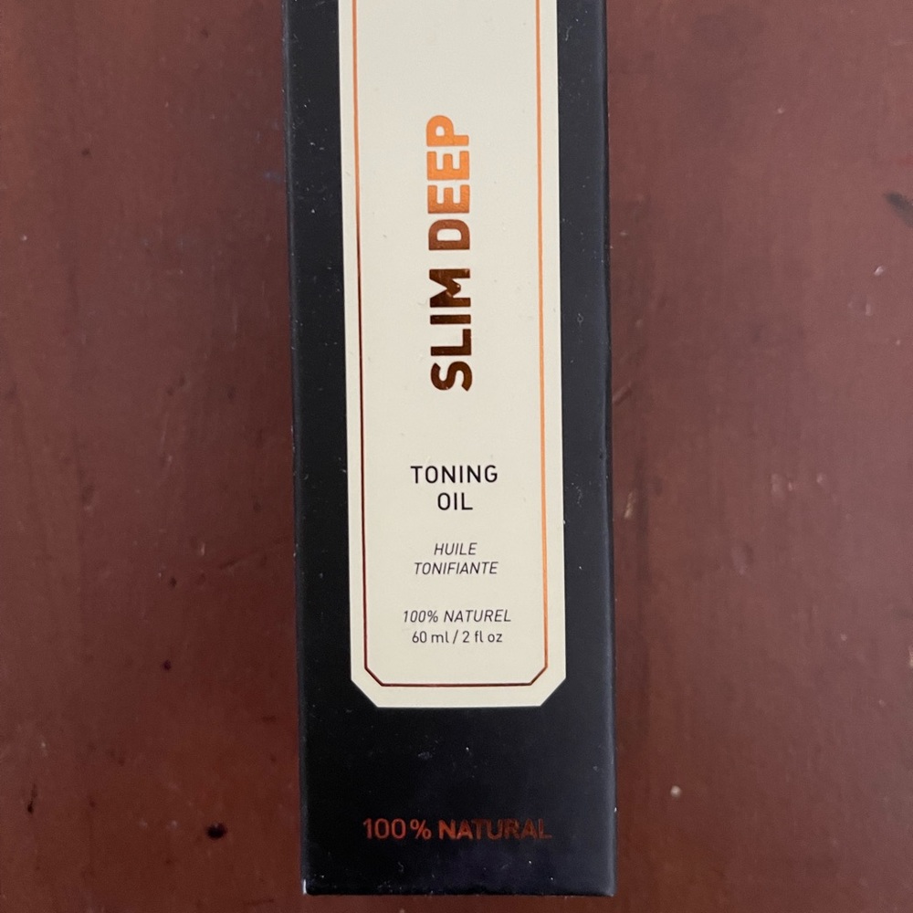 Slim Deep toning oil 2 oz NEW way of will